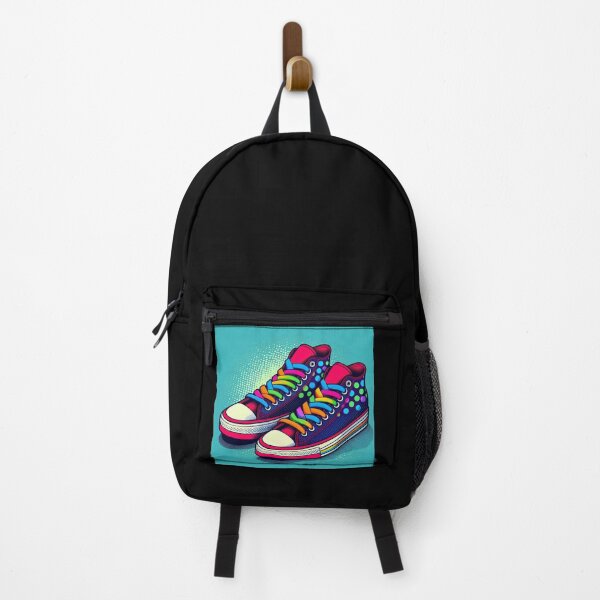 Artikelvorschau, Farbenfrohe Funky Sneakers im Pop-Art-Stil entworfen und verkauft von artofuniverse.