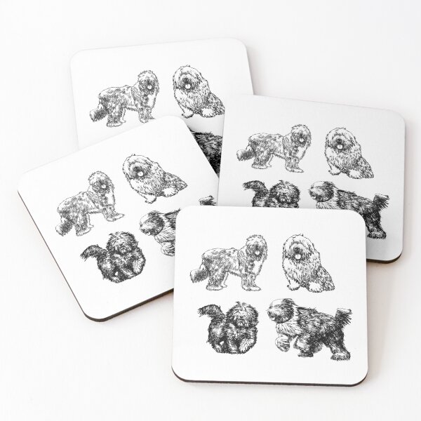 Item preview,   English Sheepdogs designed and sold by PocketRoom.