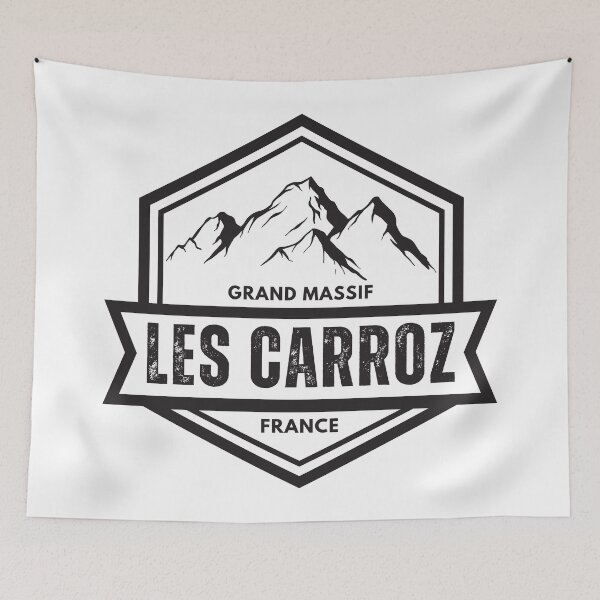 Aperçu de l'œuvre Les Carroz - Grand Massif - France créée et vendue par GoodOldVintage.