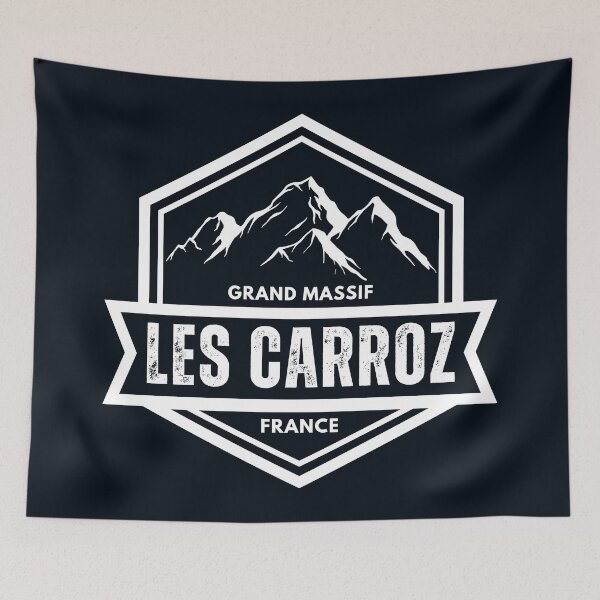 Aperçu de l'œuvre Les Carroz - Grand Massif - France créée et vendue par GoodOldVintage.