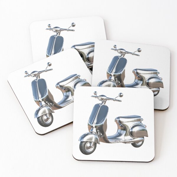 Item preview, Chromed Scooter Moped Motorcycle 3D designed and sold by Uzi-Design.