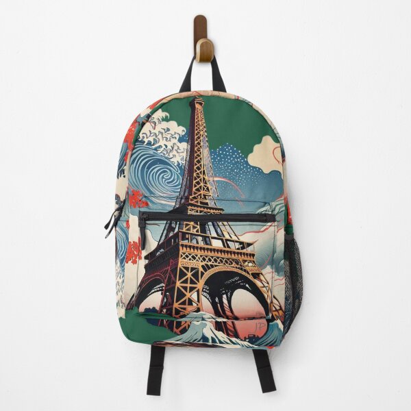 Item preview, Katsushika Hosukai Eiffel Tower V.1 designed and sold by Jese345.