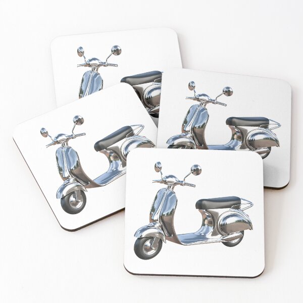 Item preview, Chromed Scooter Moped Motorcycle 3D designed and sold by Uzi-Design.