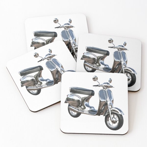 Item preview, Chromed Scooter Moped Motorcycle 3D designed and sold by Uzi-Design.