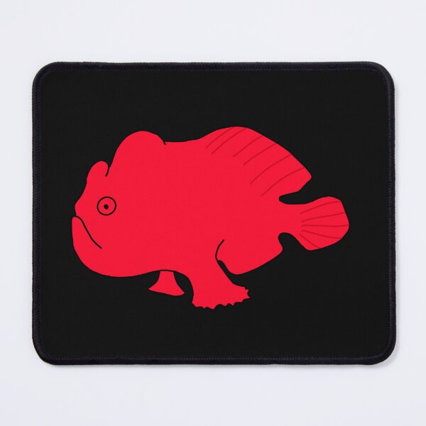 Item preview, Red Frogfish designed and sold by Leapingdoe.