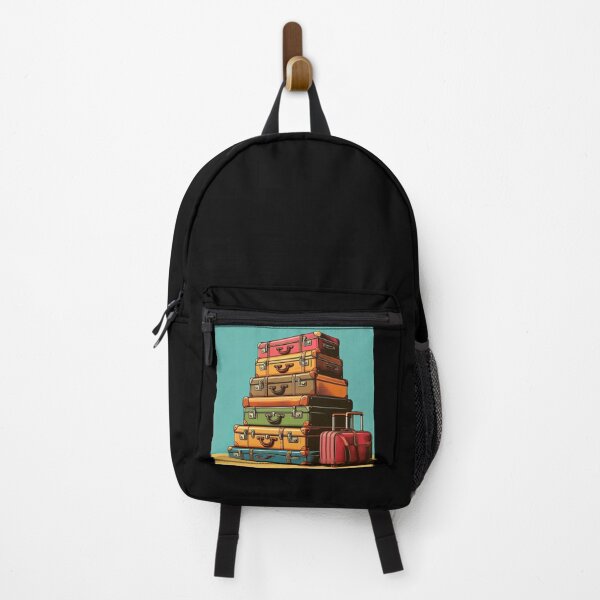 Item preview, Vintage Suitcases Pop Art Style designed and sold by artofuniverse.