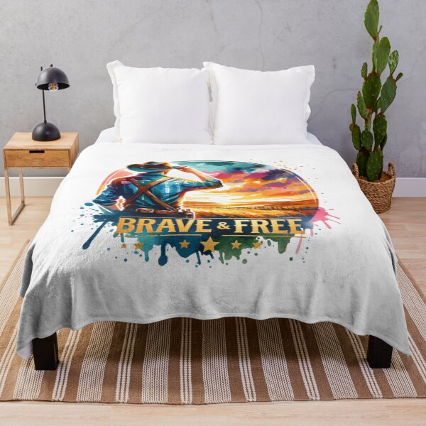 Item preview, ✨Brave and Free – Cowboy at Sunrise Design for Apparel, Mugs, Stickers & More designed and sold by artedigital99.