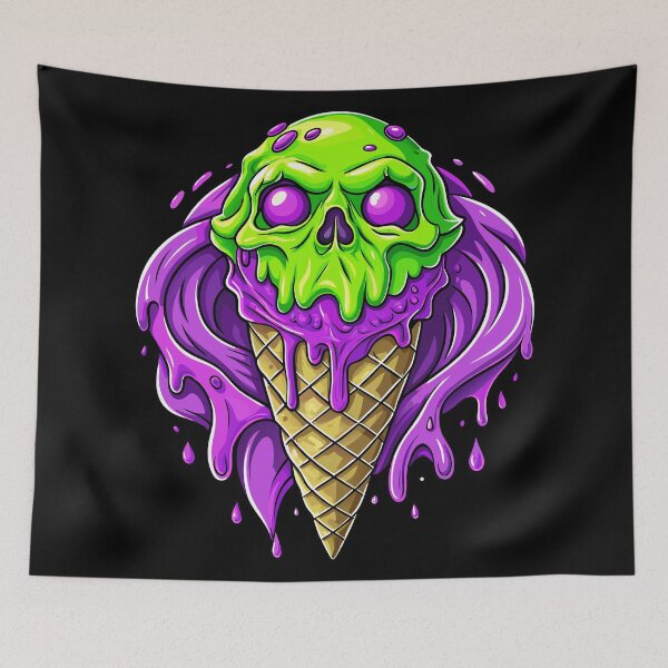 Item preview, ice cream skull designed and sold by jkrphoto.