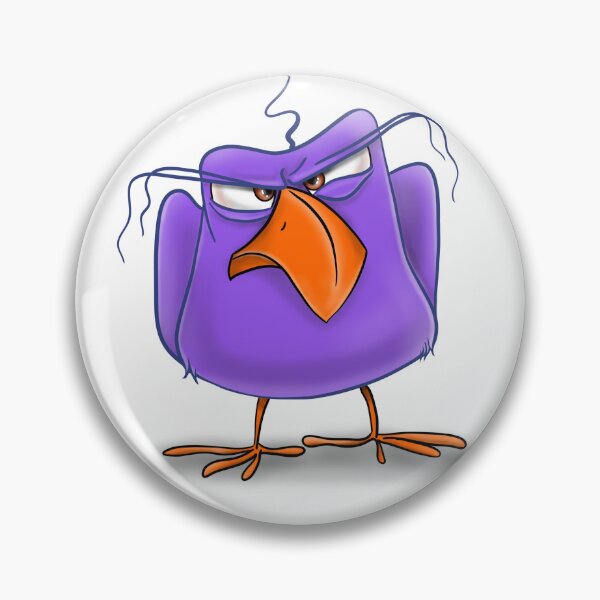 Item preview, angry Crow  designed and sold by Elhamdesign.