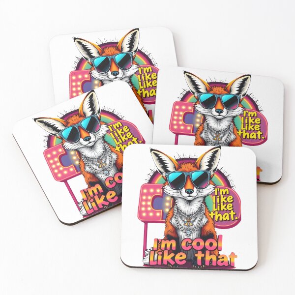 Item preview, Stylish Fox with Attitude designed and sold by deepakrode7.