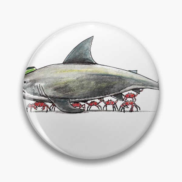 Item preview, Great White Shark Runs in Style designed and sold by hambonepickle.