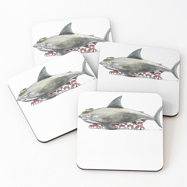 Item preview, Great White Shark Runs in Style designed and sold by hambonepickle.