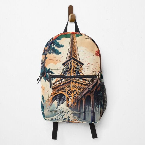 Item preview, Katsushika Hosukai Eiffel Tower V.2 designed and sold by Jese345.