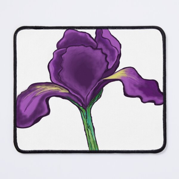 Aperçu de l'œuvre Iris violet créée et vendue par Kim.Buck.Too.