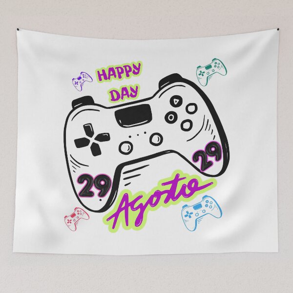 Item preview, VIDEO GAME DAY designed and sold by stickersrafisa.