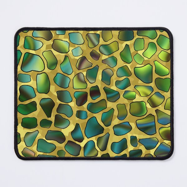 Item preview, Green Giraffe Spots- designed and sold by Sartoris Art.