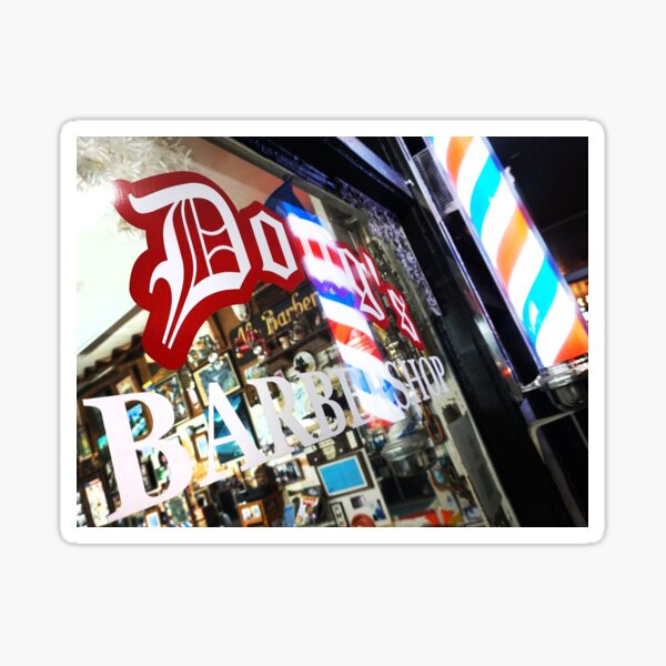 Doug's Night Vibes Sticker Glossy Sticker