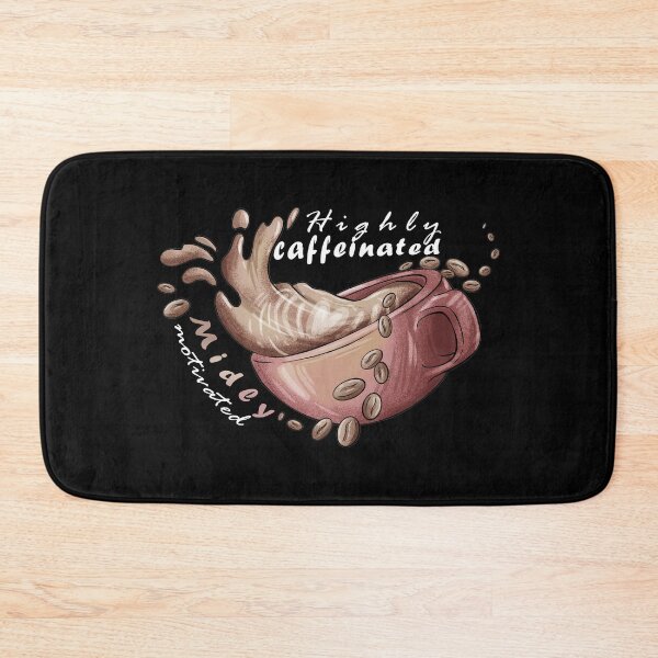 Item preview, Highly caffeinated, Midly motivated  designed and sold by Aymanerachif.