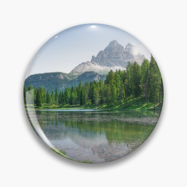 Item preview, Lake Antorno and Three Peaks mountains in the background. Italy designed and sold by Stefano Orazzini.