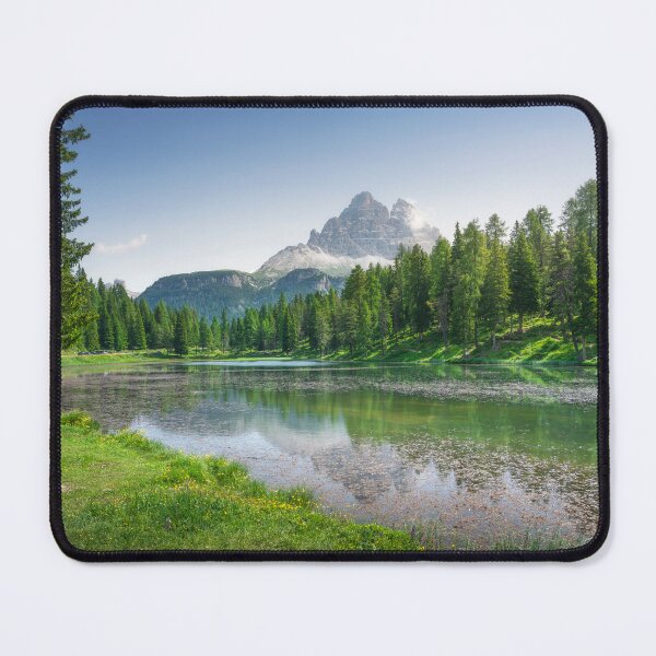 Item preview, Lake Antorno and Three Peaks mountains in the background. Italy designed and sold by Stefano Orazzini.