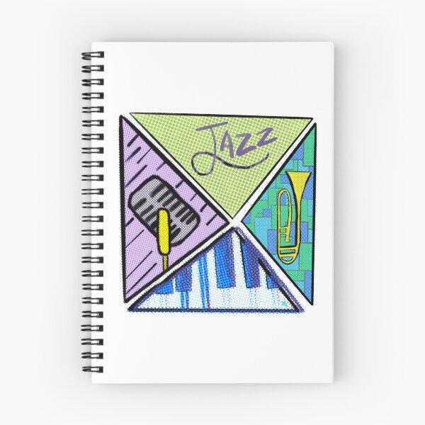 Item preview, Jazz Triangles in Halftone designed and sold by chowlet.