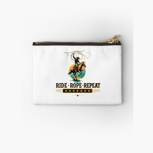 Item preview, ✨Ride, Rope, Repeat – Cowboy Roping Horse Design for Apparel, Mugs, Stickers & More designed and sold by artedigital99.