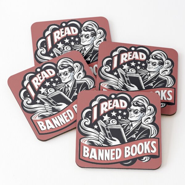 Item preview, Controversial Literature Design: Express Your Love for 'I Read Banned Books' designed and sold by 7Four1 Designs.