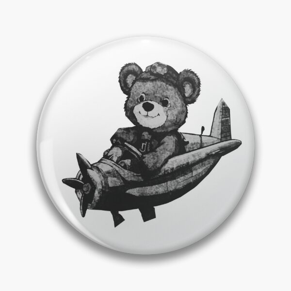 Item preview, Aviator Bear designed and sold by kinpirks.