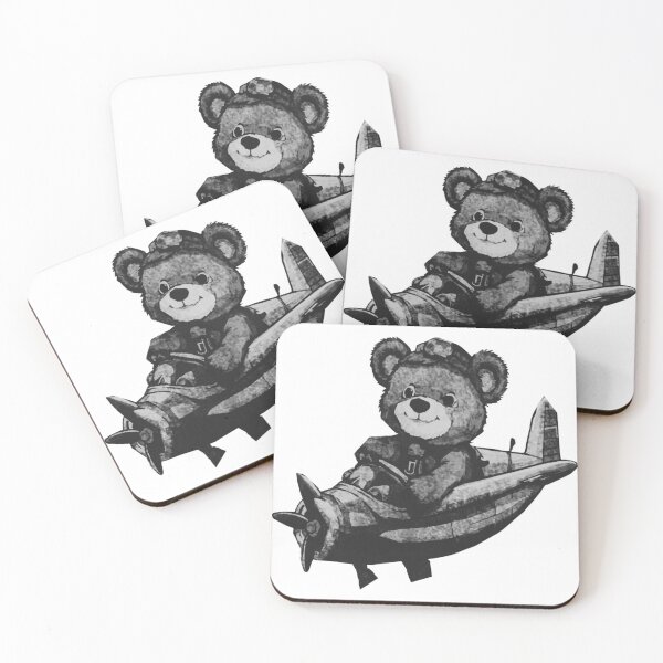 Item preview, Aviator Bear designed and sold by kinpirks.