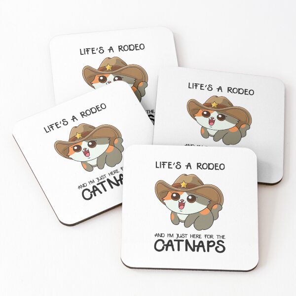 Item preview, Rodeo Cat Cowboy Nap Quote designed and sold by Design_for_merch.