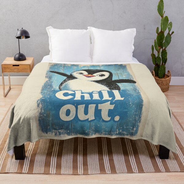 Artikelvorschau, Chill-Out-Pinguin entworfen und verkauft von Sketch-Shack.