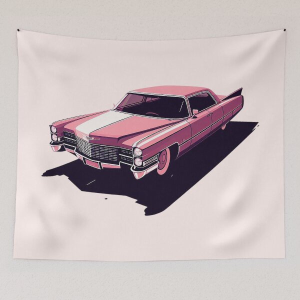 Item preview, Classic Pink Cadillac: An Icon of the 50s designed and sold by zzz888.