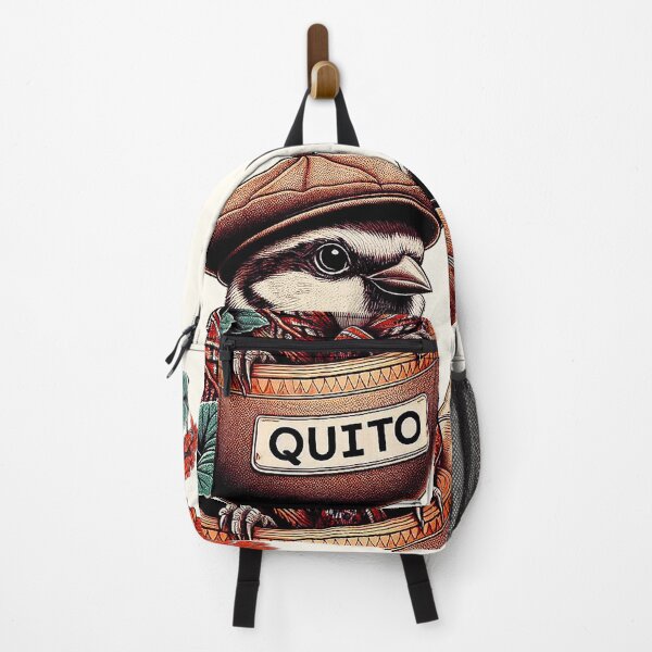 Item preview, Classic Quito: Pipe and Beret in the City of the Andes Ecuador designed and sold by by helaenrose.