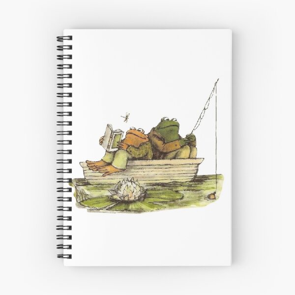 Item preview, Frog and Toad in a Boat designed and sold by ruthierue.