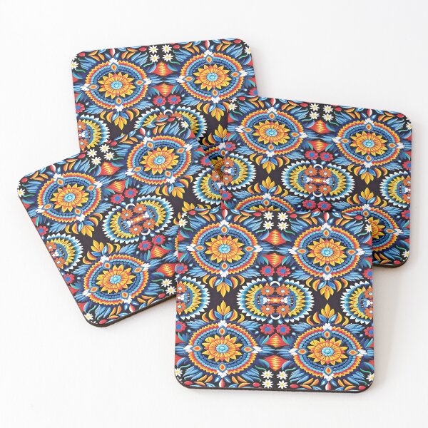 Item preview, flower pattern in huichol art designed and sold by carlosxd.