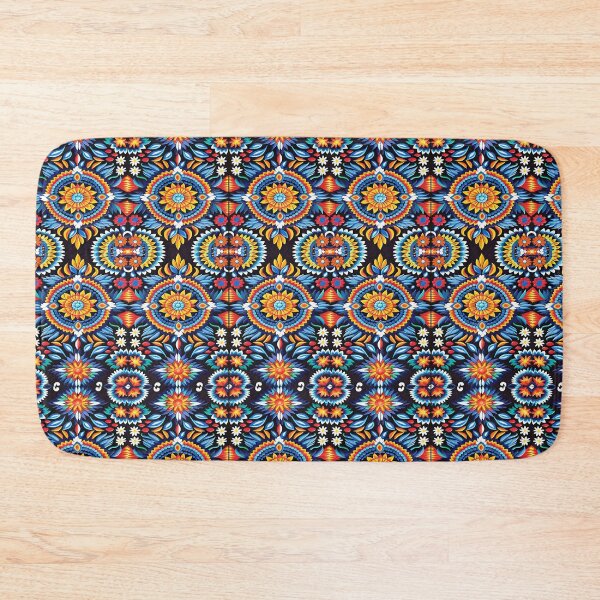 Item preview, flower pattern in huichol art designed and sold by carlosxd.
