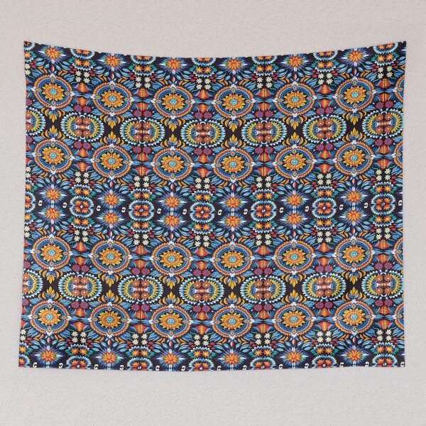 Item preview, flower pattern in huichol art designed and sold by carlosxd.
