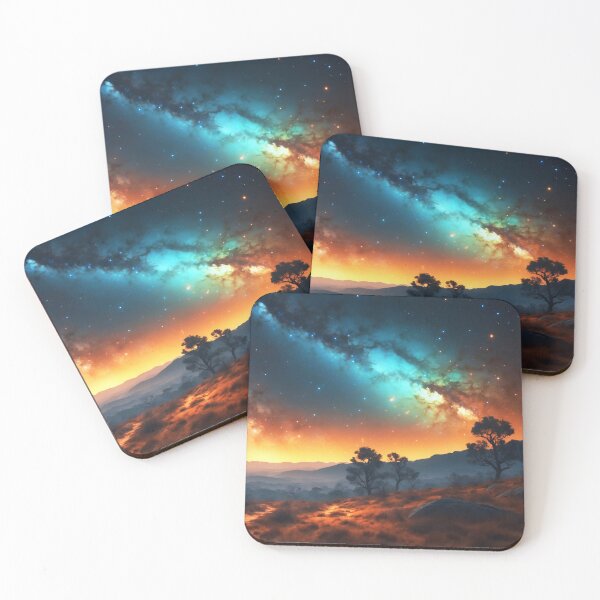 Item preview, Starry Nightscape Living Room Art designed and sold by PGFIGamingStore.