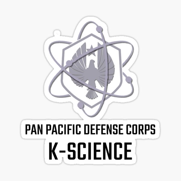 PAZIFISCHE RIM K-SCIENCE TEE Sticker