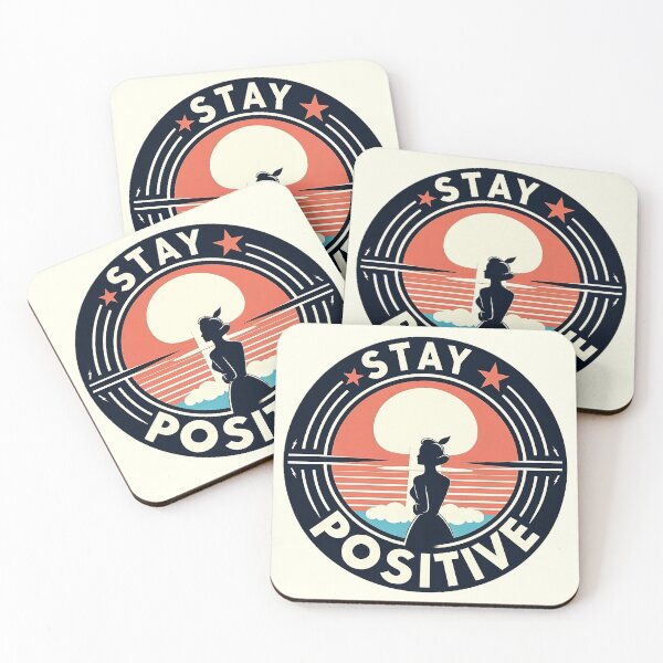 Item preview, Retro Atomic Blast Design: 1950s Nuclear 'Stay Positive' designed and sold by 7Four1.