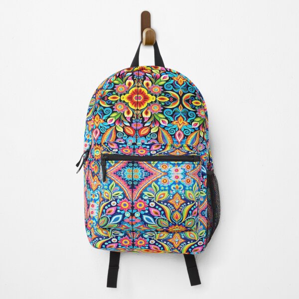 Item preview, Copy of flower pattern in Huichol art designed and sold by carlosxd.