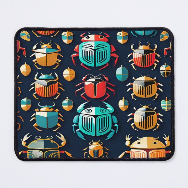 Item preview, Pattern pharaonic Egyptian Scarabs. designed and sold by DaliaSabryTee.