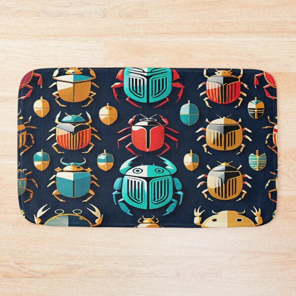Item preview, Pattern pharaonic Egyptian Scarabs. designed and sold by DaliaSabryTee.