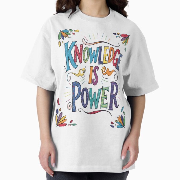 Item preview, Knowledge is Power - Bold Typography Design Youth classic tee ,back to school shirt,back to school gift,girls,boys,kids designed and sold by OUMAJA.