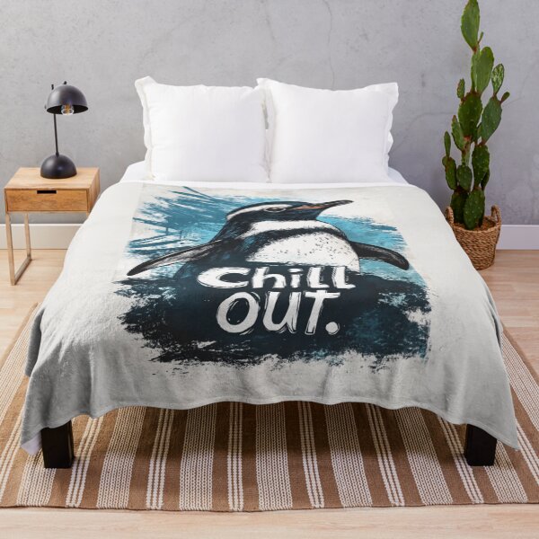 Artikelvorschau, Chill-Out-Pinguin entworfen und verkauft von Sketch-Shack.