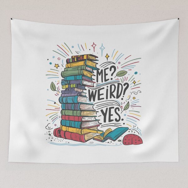 Item preview, Me? Weird? Yes. designed and sold by oumayma mokrane.