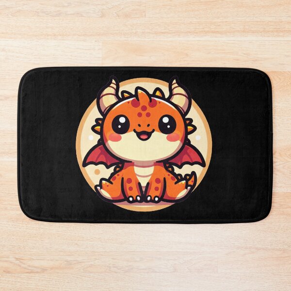 Item preview, Cute little orange dragon #VA2 designed and sold by Zer0nik.