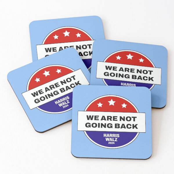 Item preview, We Are Not Going Back - Harris Walz 2024 designed and sold by cmplxsimplemnds.