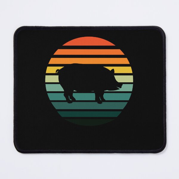 Item preview, Cool Pig Retro Funny Pig Lover Farmer Retro  designed and sold by smartrocket.