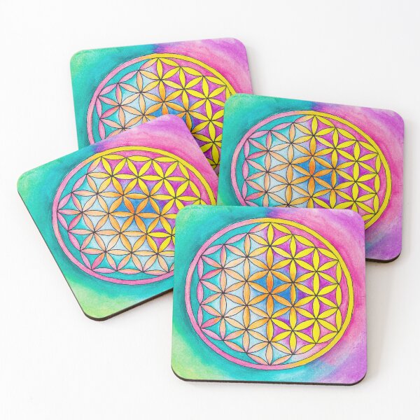 Item preview, Flower of Life - Hand drawn designed and sold by OwlsNest777.